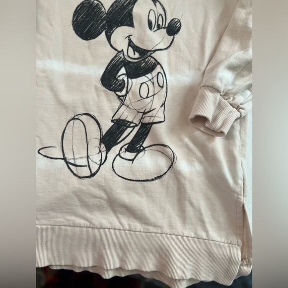 Zara Disney Mickey & friends Mickey sweater dress for girls - Picture 4 of 11